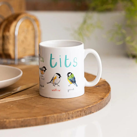 Tits Bird Pun Mug