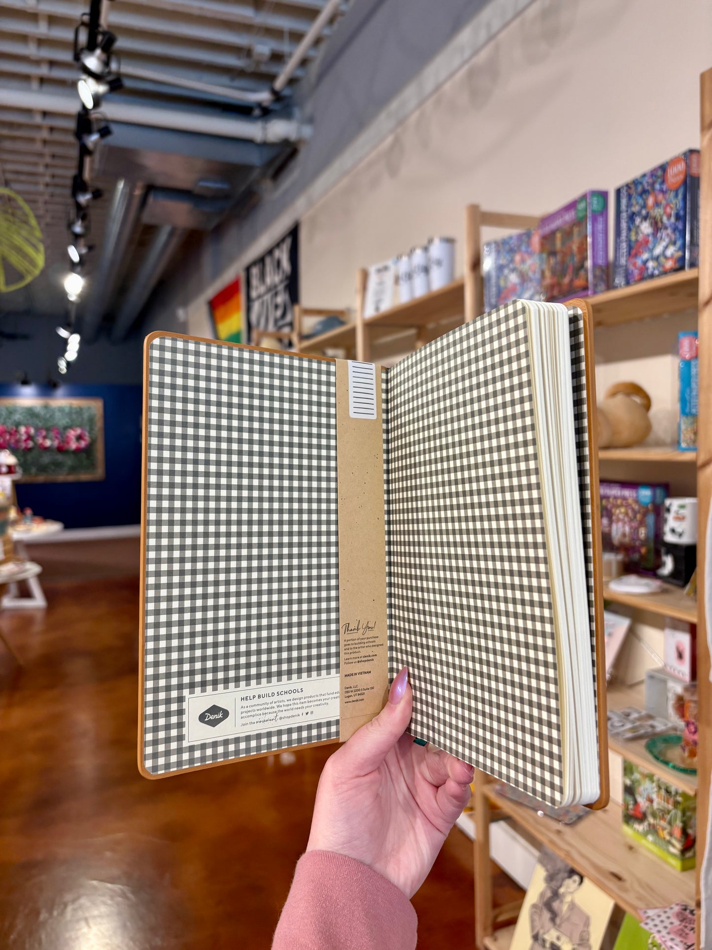 Elana's Berries Embroidered Journal