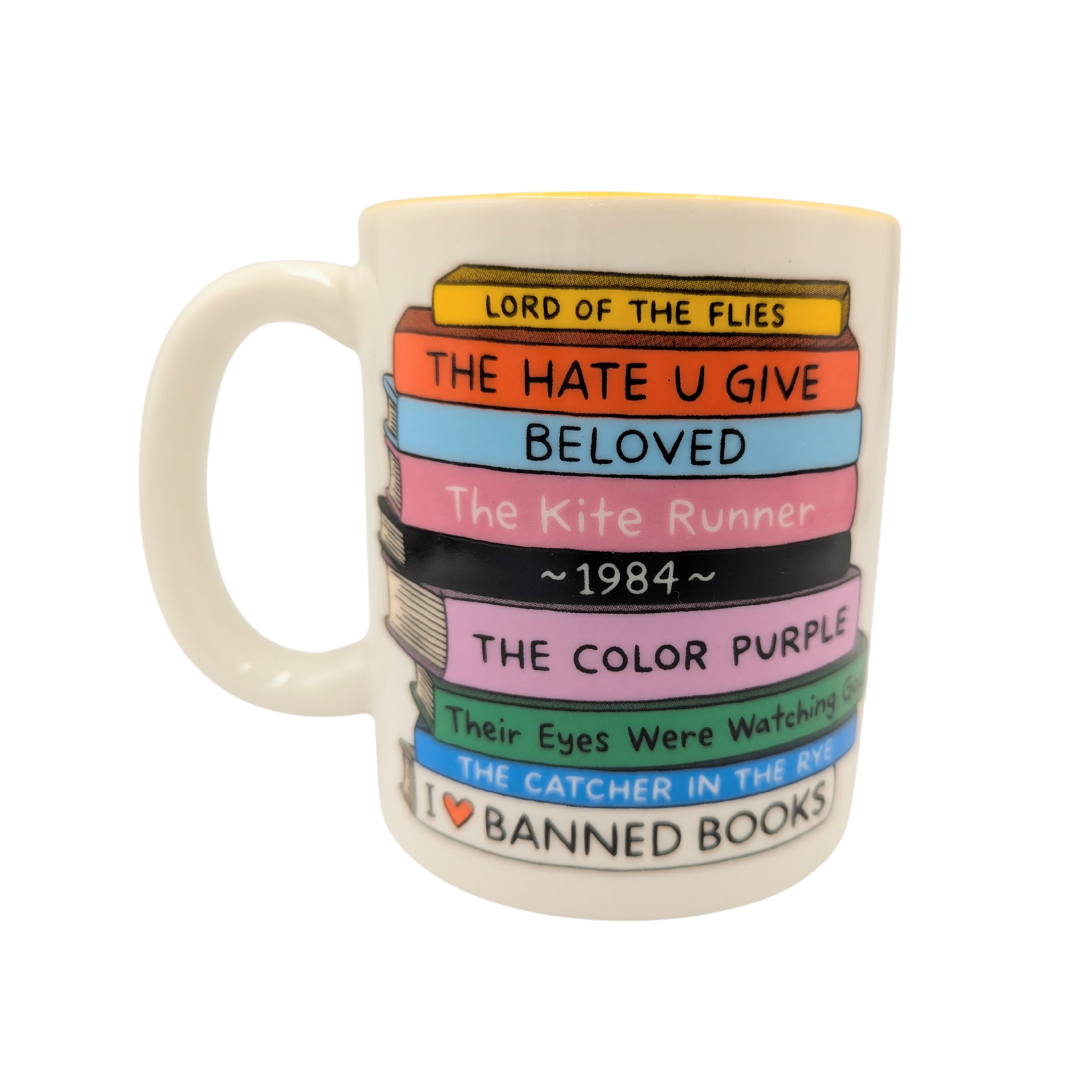 Banned Books Mug