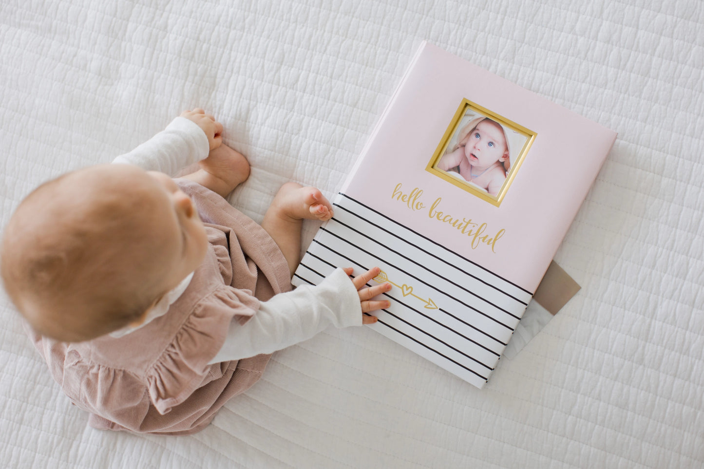 Hello Baby Memory Book - "Hello Beautiful"
