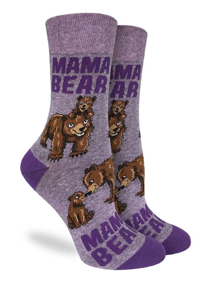 Women's Mama Bear Socks - Shoe Size 5-9