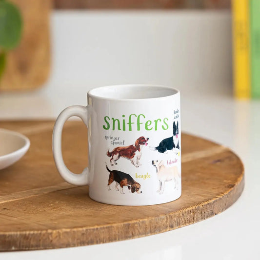 Sniffers Dog Pun Mug