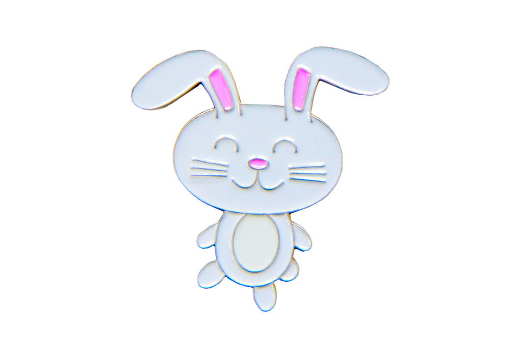 Kawaii Bunny Enamel Pin