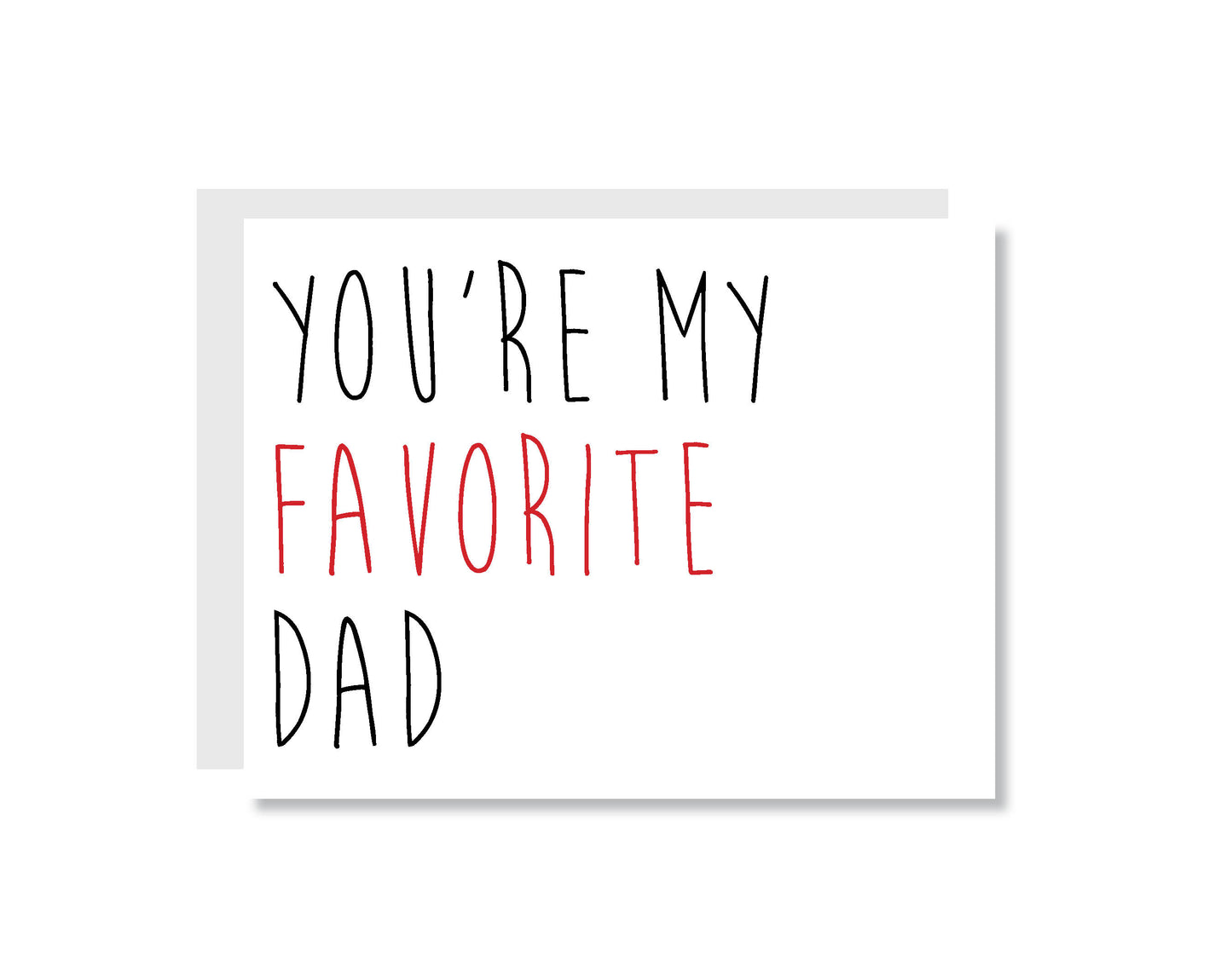 For the Parents Greeting Card Set or Single - Set #19