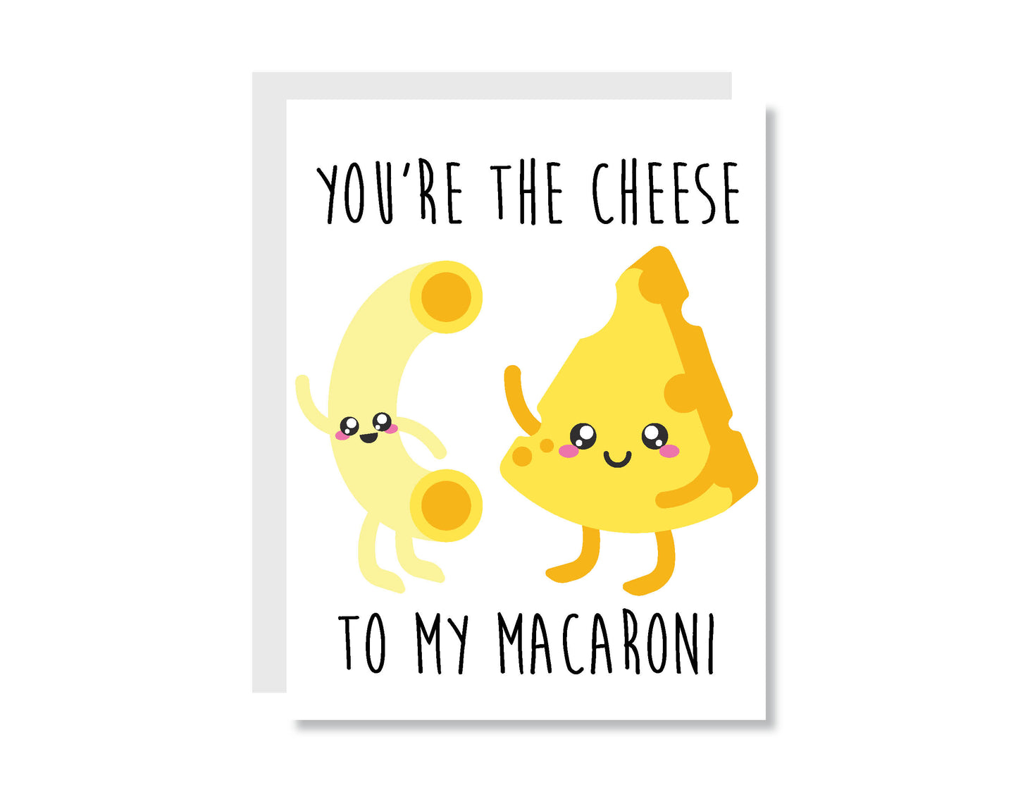 It's All About Food and Puns Greeting Card Set or Single - Set #36