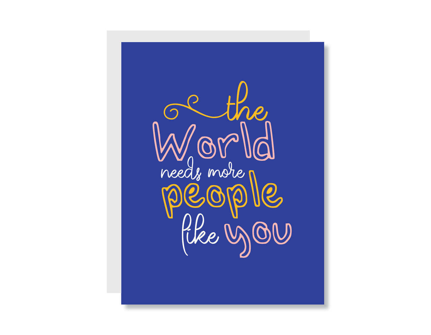 Words of Encouragement Greeting Card Set or Single - Set #2