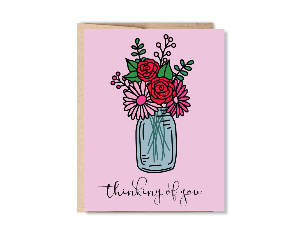 Thinking of You Greeting Card Set or Single - Set #25