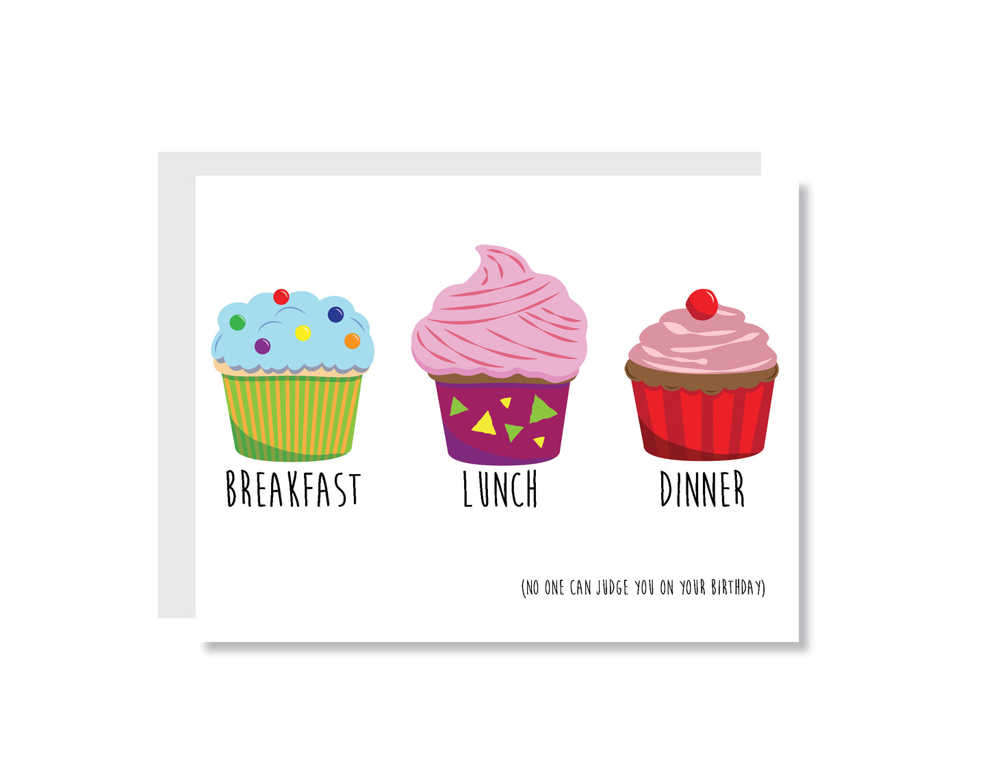 Birthday Greeting Card Set or Single - Set #6