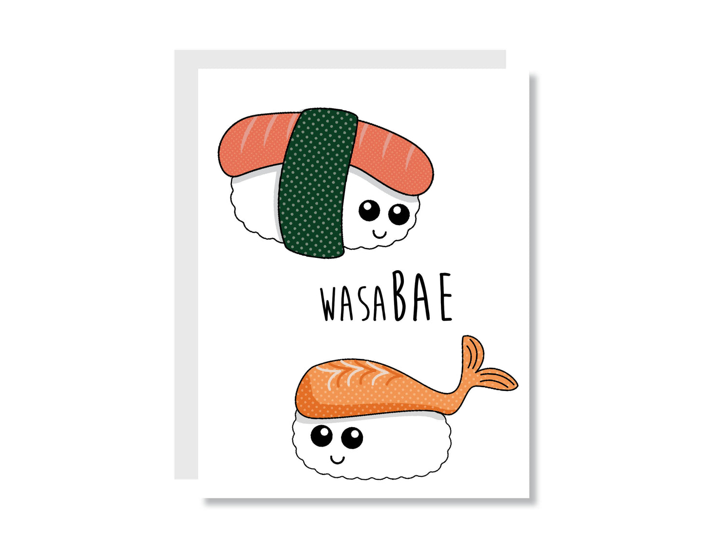 It's All About Food and Puns Greeting Card Set or Single - Set #36