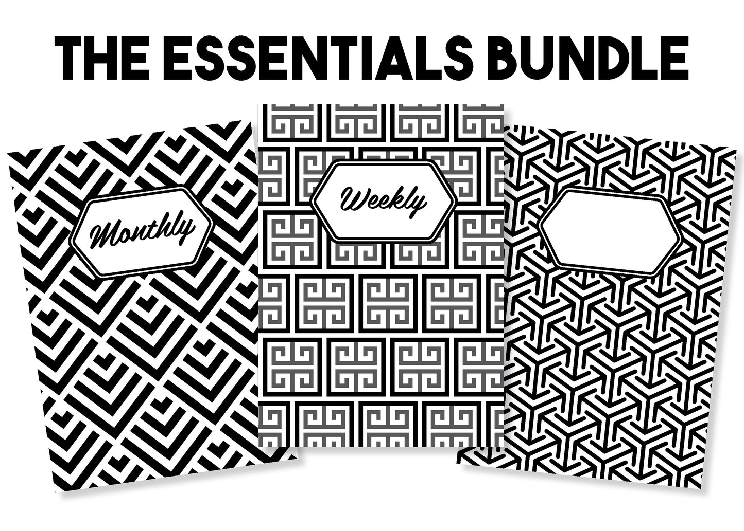 The Essentials Bundle - Traveler's Notebook Inserts - Oh, Hello Stationery Co. bullet journal Erin Condren stickers scrapbook planner case customized gifts mugs Travlers Notebook unique fun