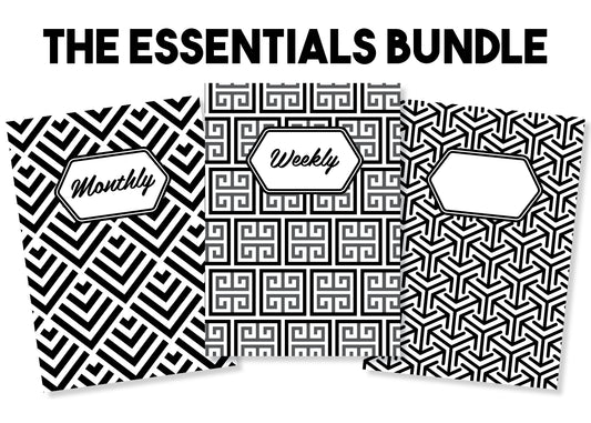 The Essentials Bundle - Traveler's Notebook Inserts - Oh, Hello Stationery Co. bullet journal Erin Condren stickers scrapbook planner case customized gifts mugs Travlers Notebook unique fun