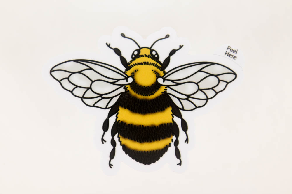 Little Honey Bee Vinyl Sticker