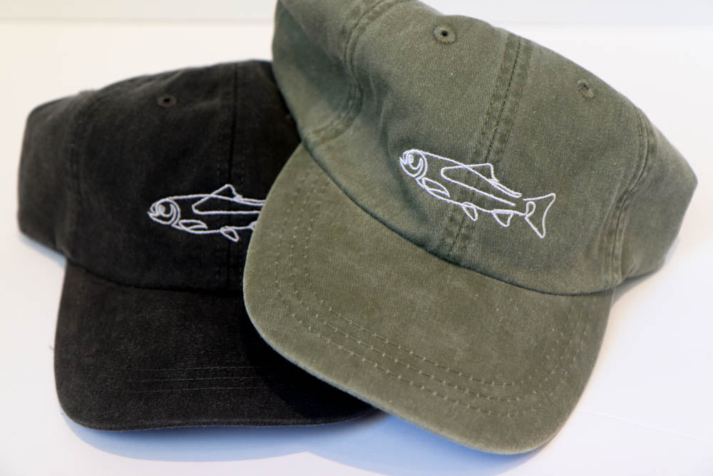 Embroidered Tasteful Trout Hat