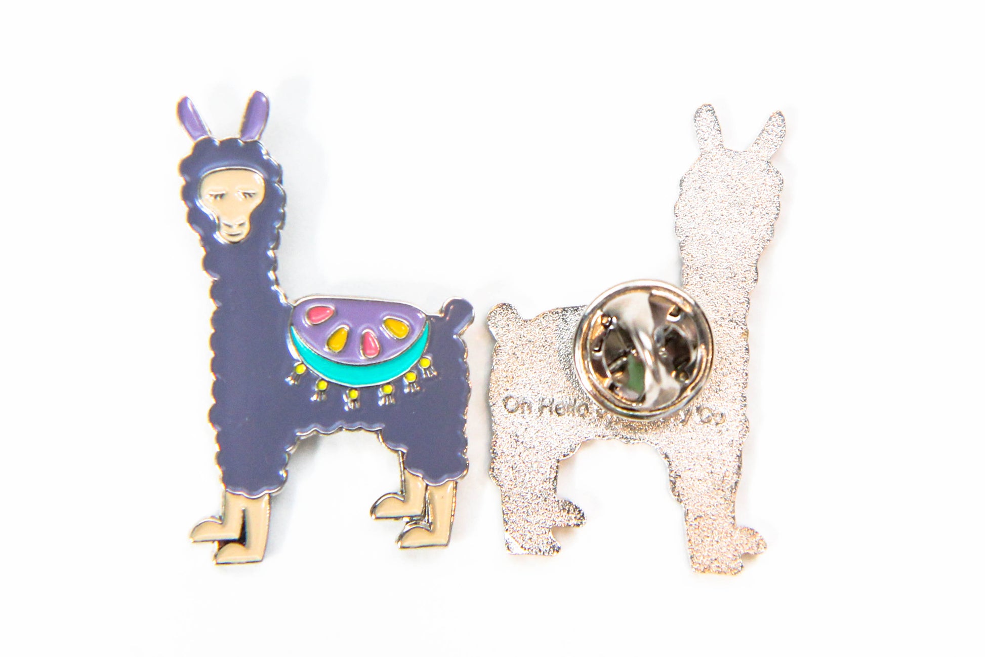 Llama Enamel Pin - Oh, Hello Stationery Co. bullet journal Erin Condren stickers scrapbook planner case customized gifts mugs Travlers Notebook unique fun