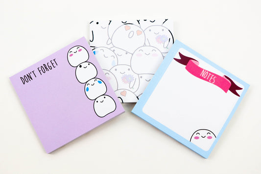 Blobby Sticky Note Bundle - Oh, Hello Stationery Co. bullet journal Erin Condren stickers scrapbook planner case customized gifts mugs Travlers Notebook unique fun