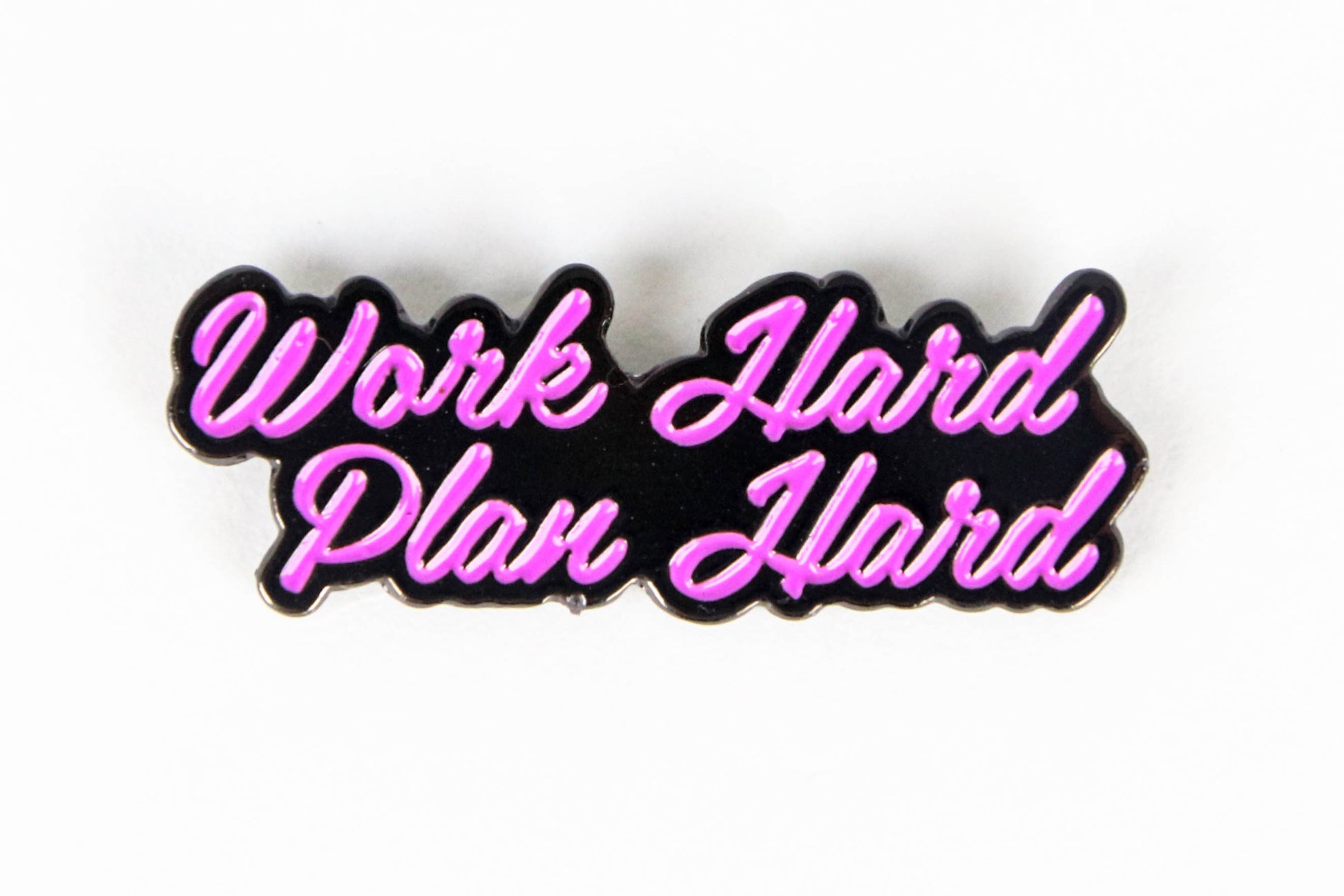 Work Hard Plan Hard Enamel Pins - 3 Color Options - Oh, Hello Stationery Co. bullet journal Erin Condren stickers scrapbook planner case customized gifts mugs Travlers Notebook unique fun