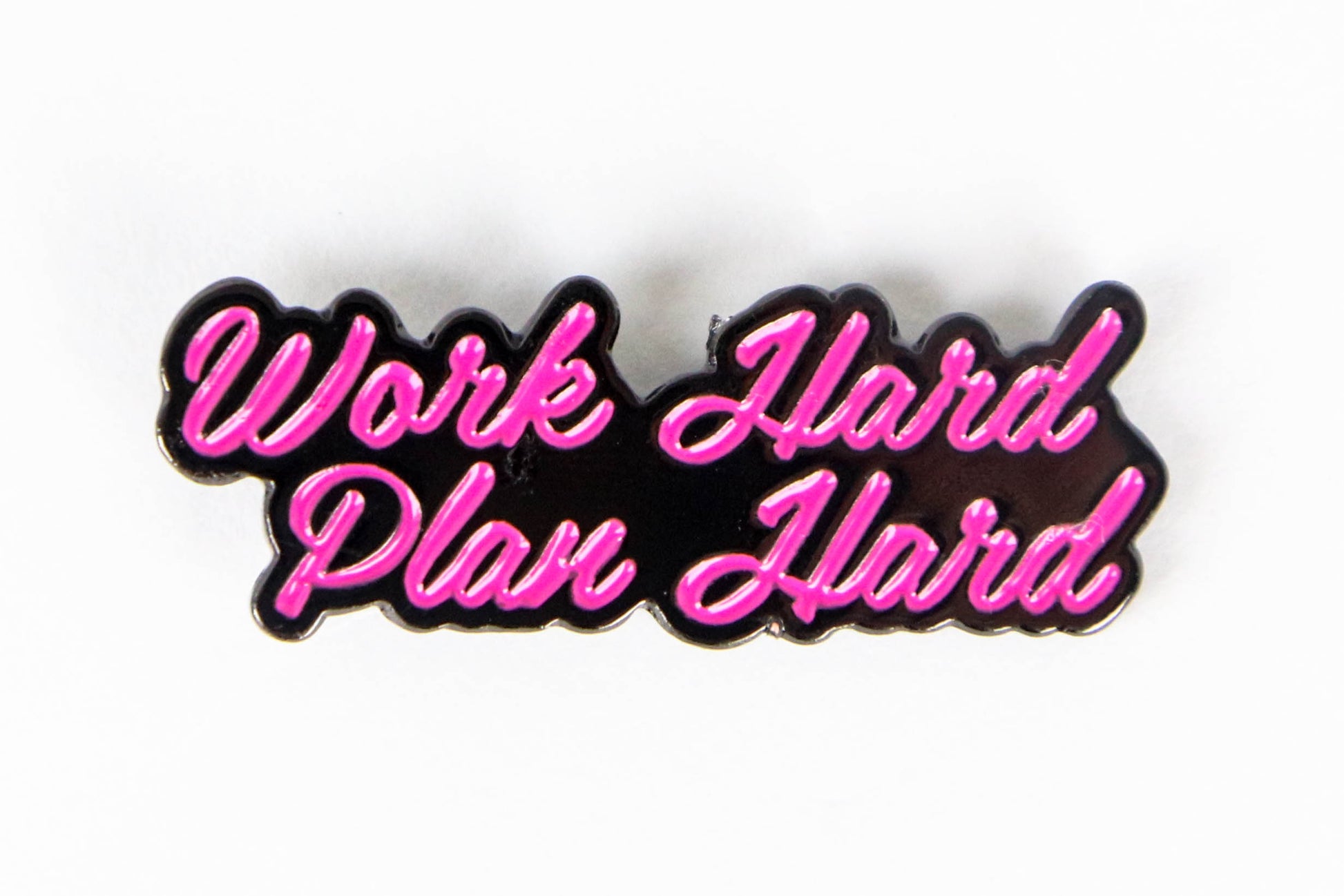 Work Hard Plan Hard Enamel Pins - 3 Color Options - Oh, Hello Stationery Co. bullet journal Erin Condren stickers scrapbook planner case customized gifts mugs Travlers Notebook unique fun