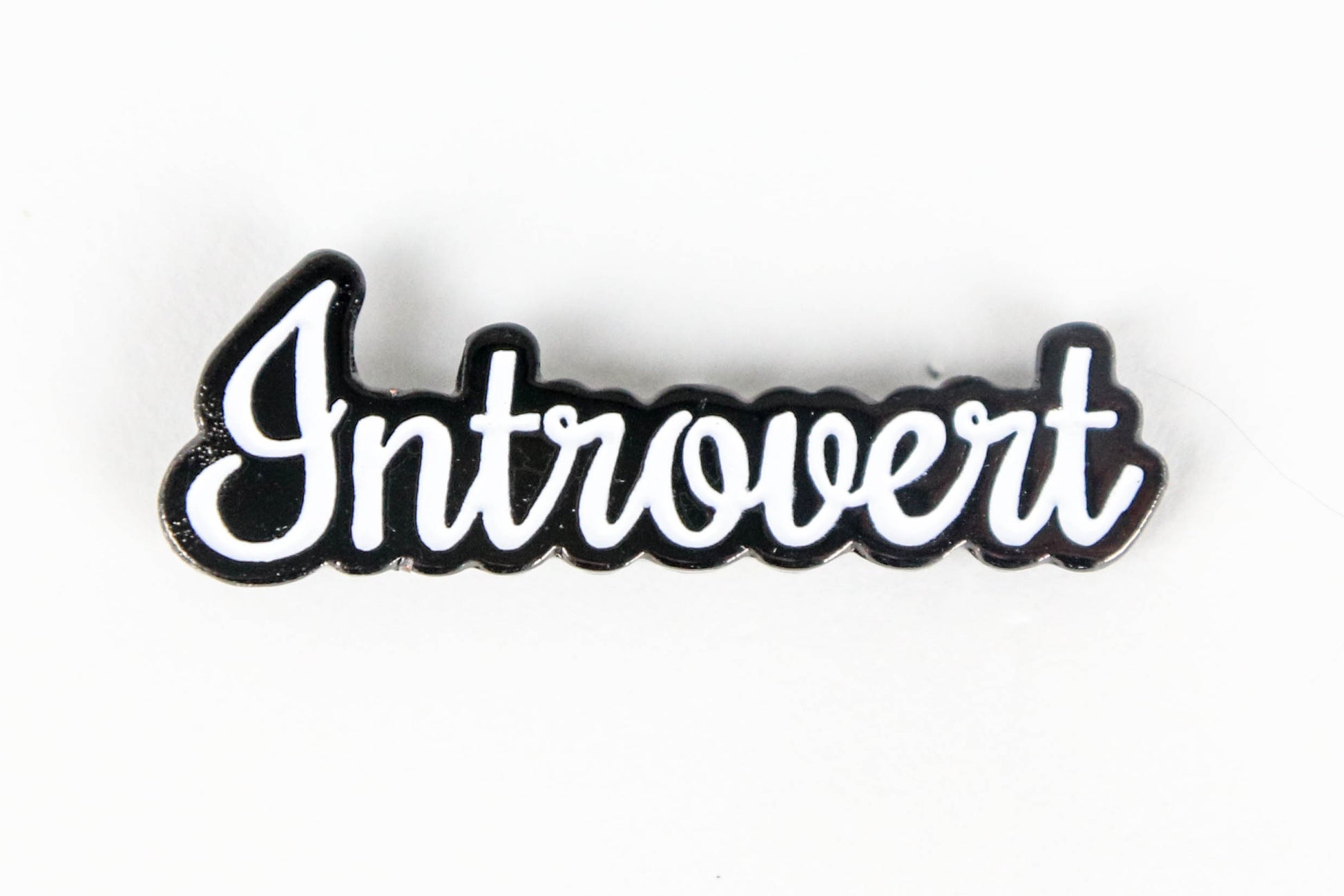Introvert Enamel Pin - Oh, Hello Stationery Co. bullet journal Erin Condren stickers scrapbook planner case customized gifts mugs Travlers Notebook unique fun