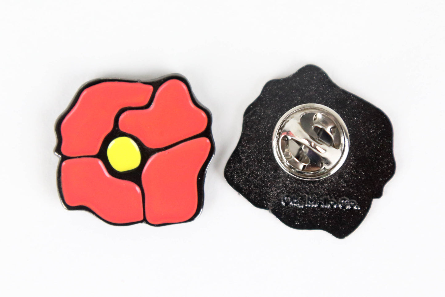 Poppy Enamel Pin - Oh, Hello Stationery Co. bullet journal Erin Condren stickers scrapbook planner case customized gifts mugs Travlers Notebook unique fun