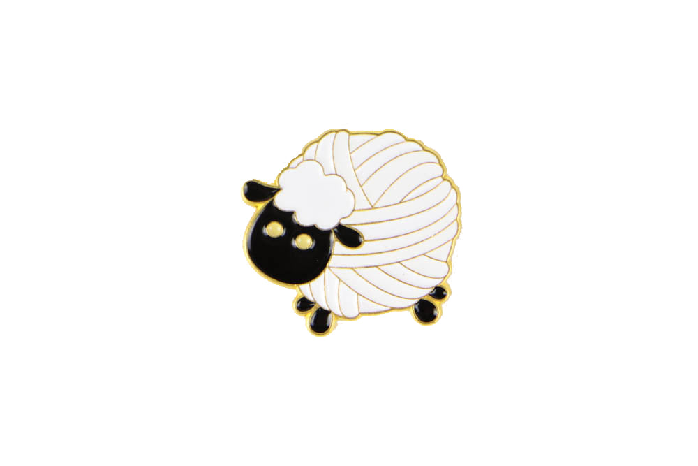 Yarn Sheep Enamel Pin