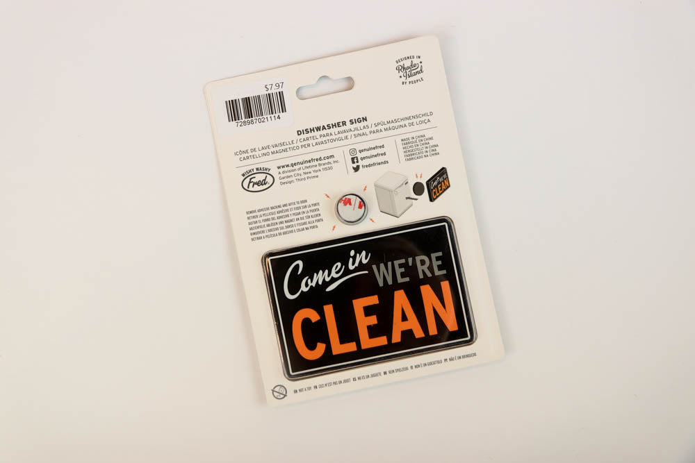 Clean/Dirty Dishwasher Magnet - Oh, Hello Stationery Co. bullet journal Erin Condren stickers scrapbook planner case customized gifts mugs Travlers Notebook unique fun