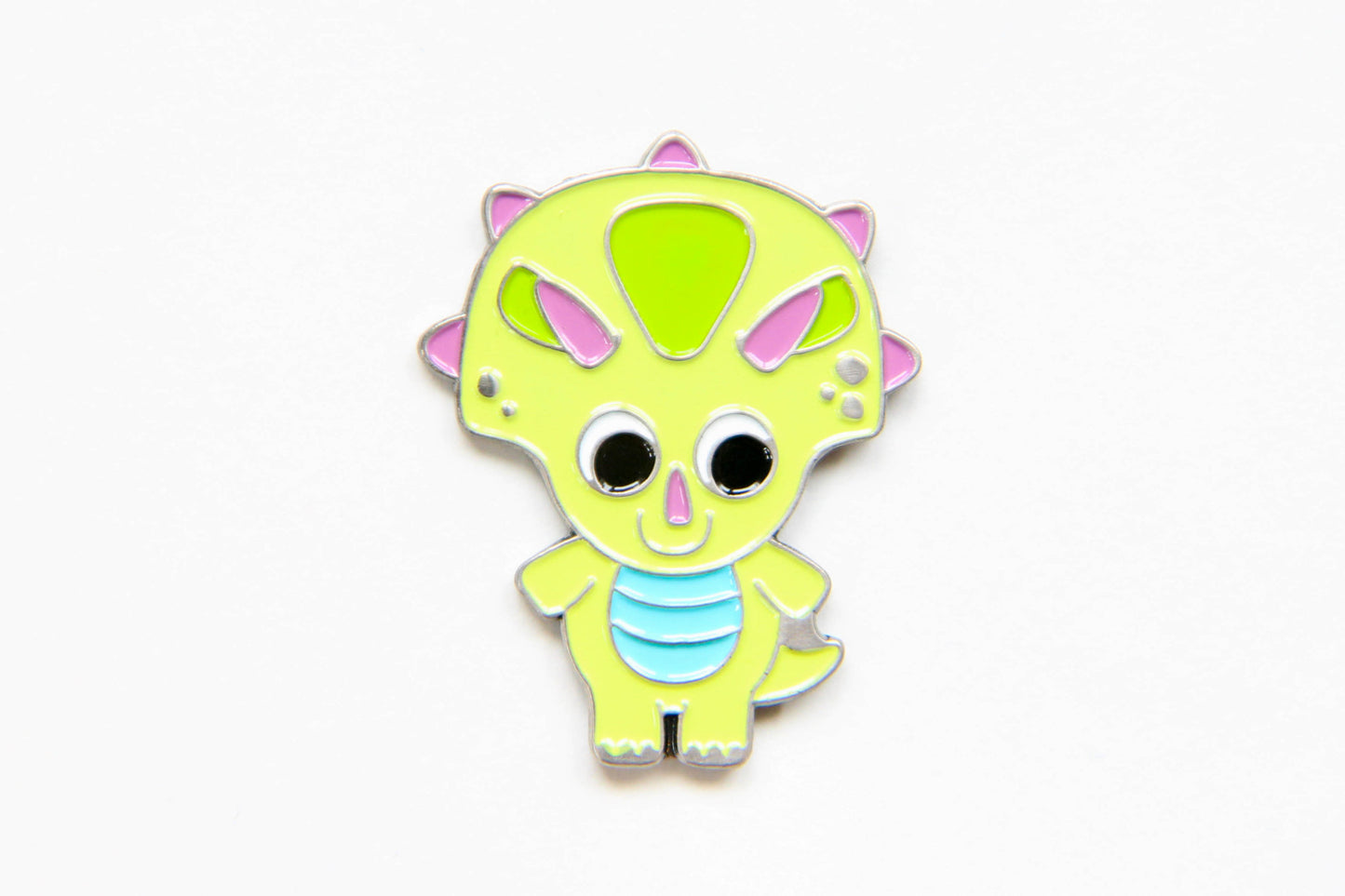 Dinosaur Enamel Pin - Oh, Hello Stationery Co. bullet journal Erin Condren stickers scrapbook planner case customized gifts mugs Travlers Notebook unique fun