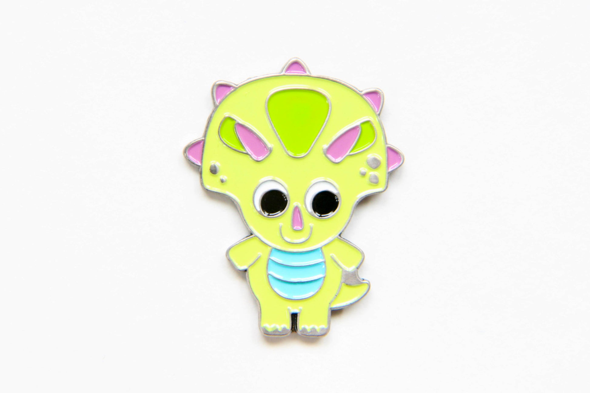 Dinosaur Enamel Pin - Oh, Hello Stationery Co. bullet journal Erin Condren stickers scrapbook planner case customized gifts mugs Travlers Notebook unique fun