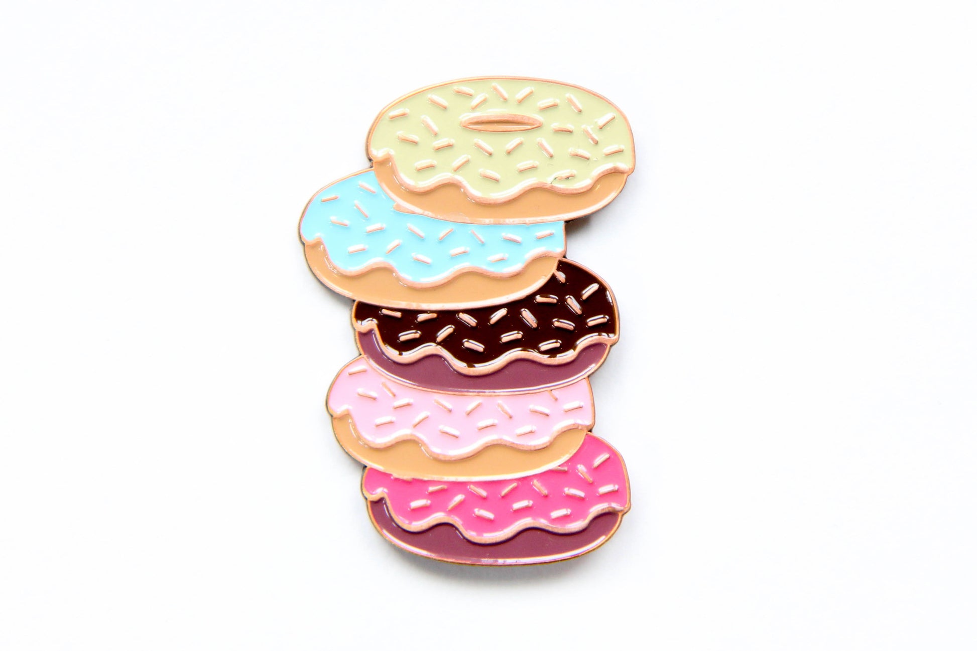 Doughnuts Enamel Pin - Oh, Hello Stationery Co. bullet journal Erin Condren stickers scrapbook planner case customized gifts mugs Travlers Notebook unique fun
