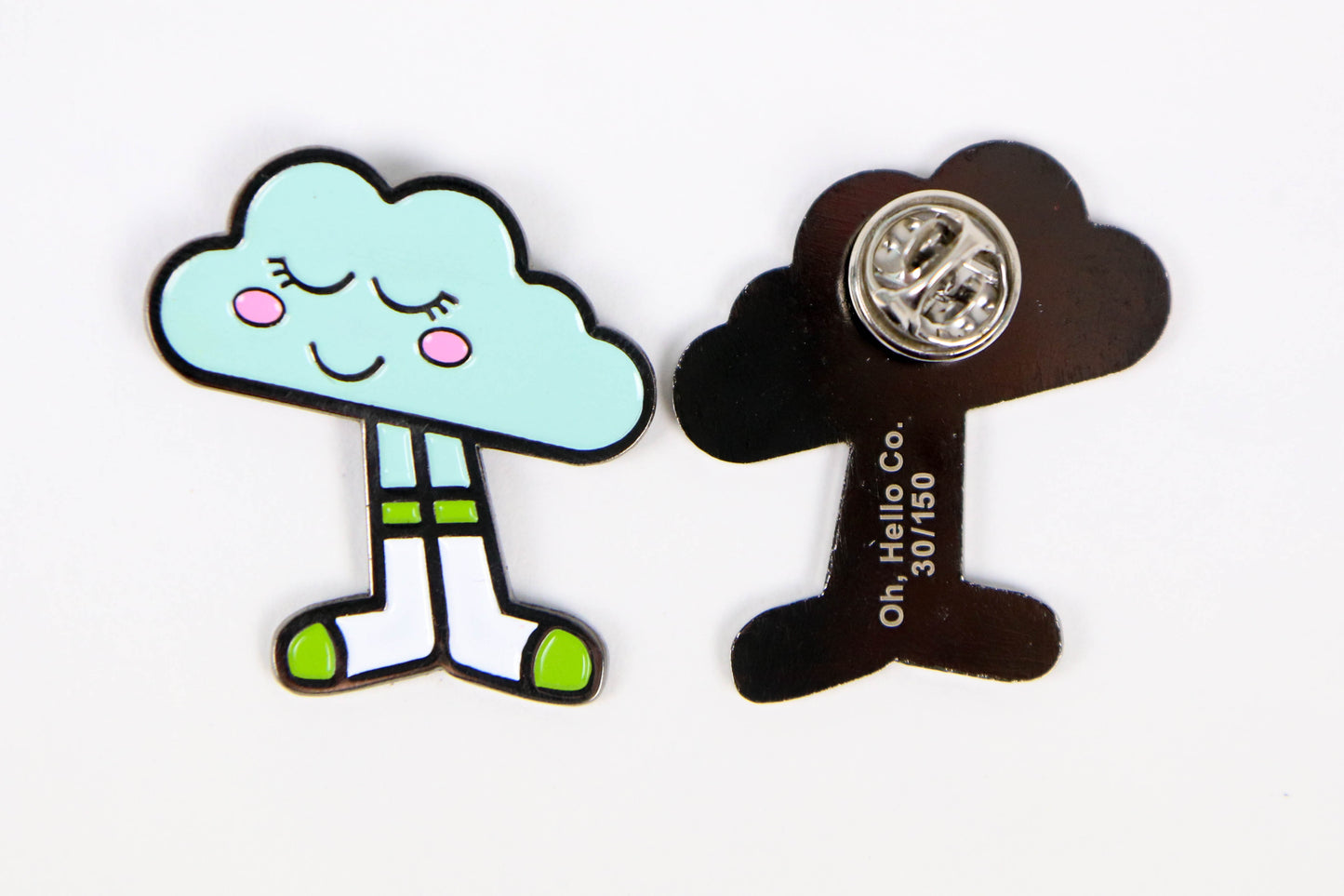 Head in the Clouds Enamel Pin - Oh, Hello Stationery Co. bullet journal Erin Condren stickers scrapbook planner case customized gifts mugs Travlers Notebook unique fun
