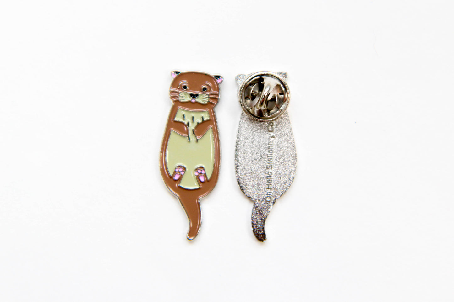 Otter Enamel Pins - Oh, Hello Stationery Co. bullet journal Erin Condren stickers scrapbook planner case customized gifts mugs Travlers Notebook unique fun