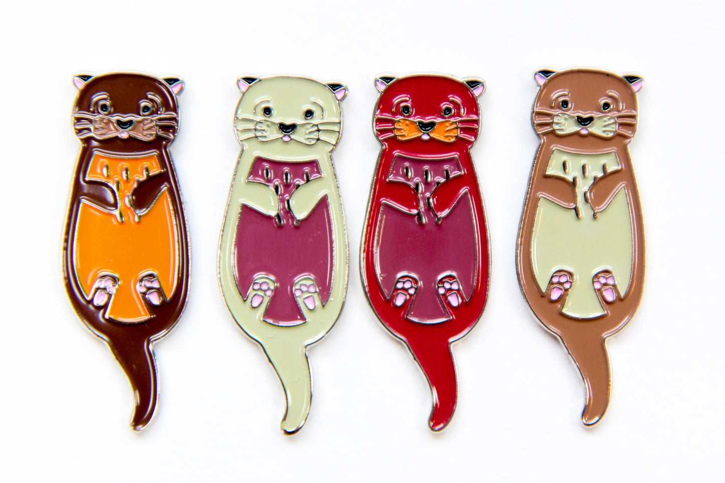 Otter Enamel Pins - Oh, Hello Stationery Co. bullet journal Erin Condren stickers scrapbook planner case customized gifts mugs Travlers Notebook unique fun