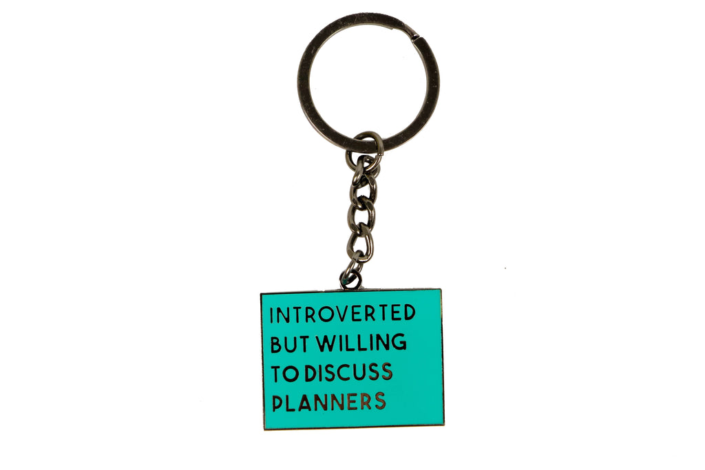 Introvert Planner Key Chain