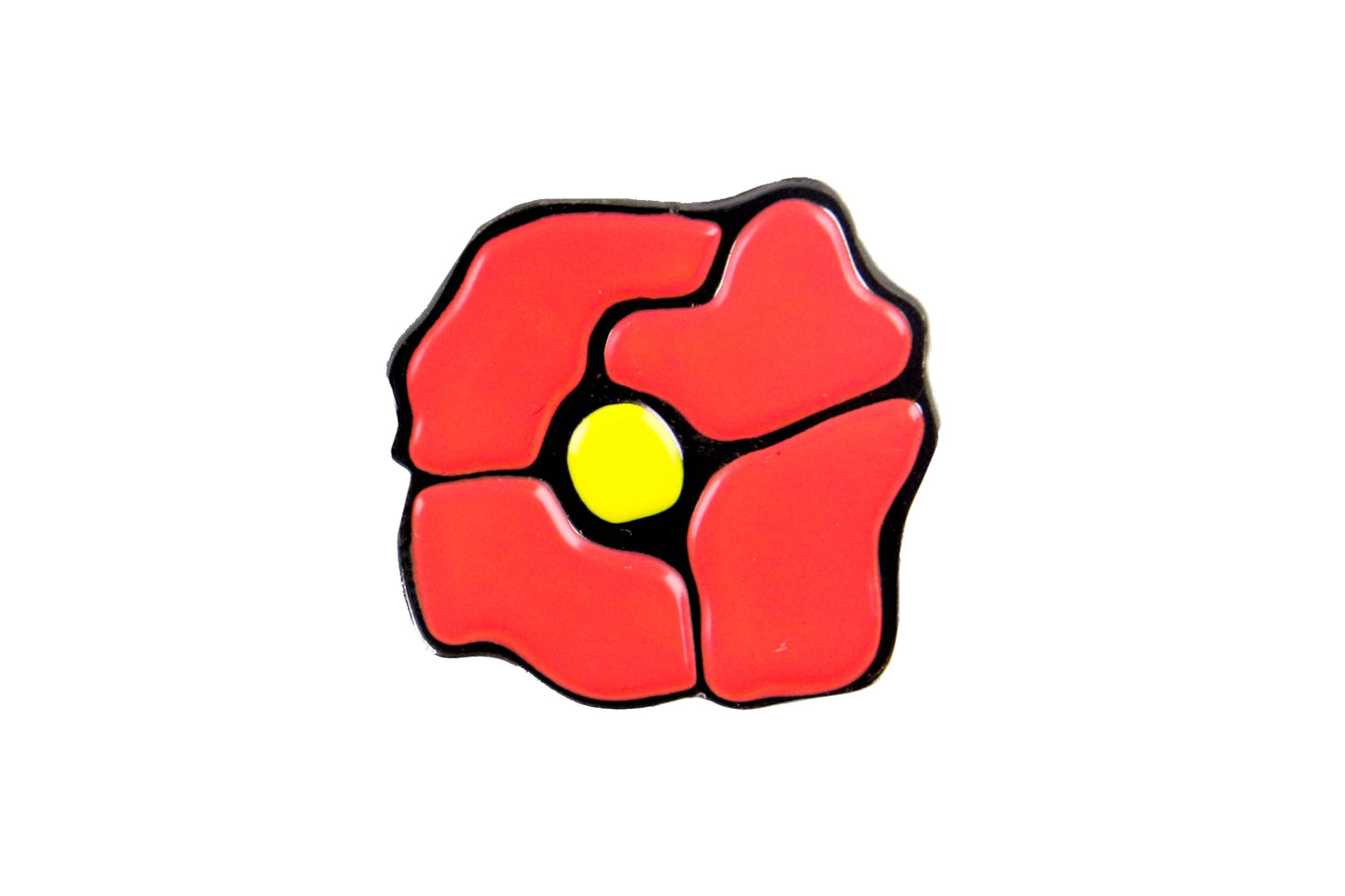 Poppy Enamel Pin