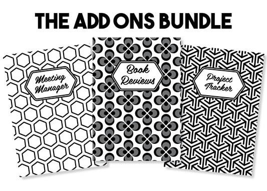 The Add On Bundle - Traveler's Notebook Inserts - Oh, Hello Stationery Co. bullet journal Erin Condren stickers scrapbook planner case customized gifts mugs Travlers Notebook unique fun