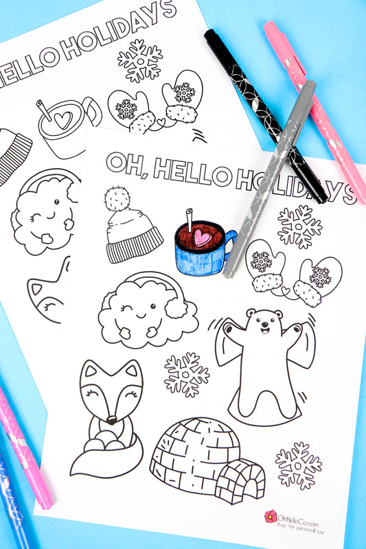 FREE COLORING SHEET