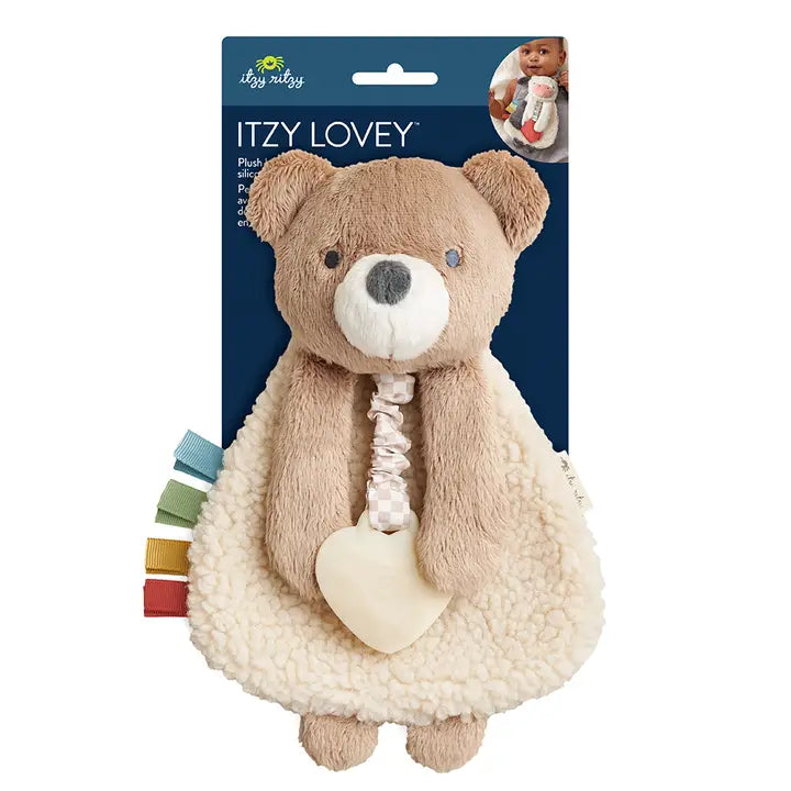 Itzy Friends Lovey Plush - Theo the Bear