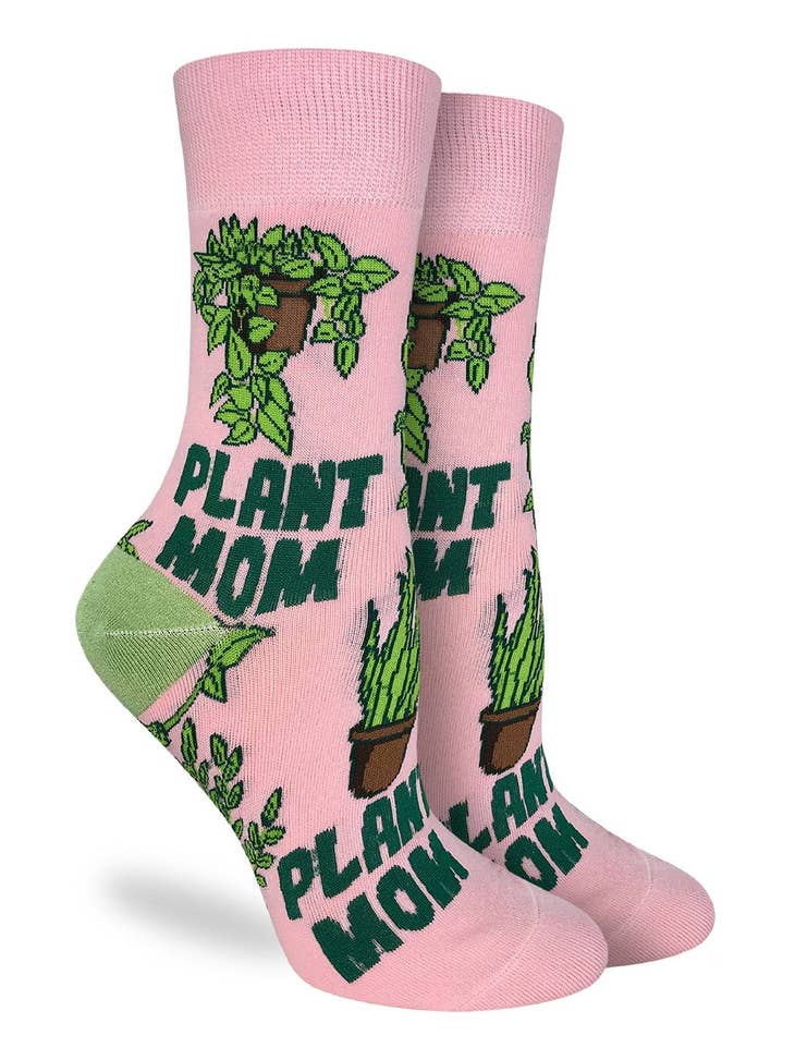 Women's Plant Mom Socks - Shoe Size 5-9