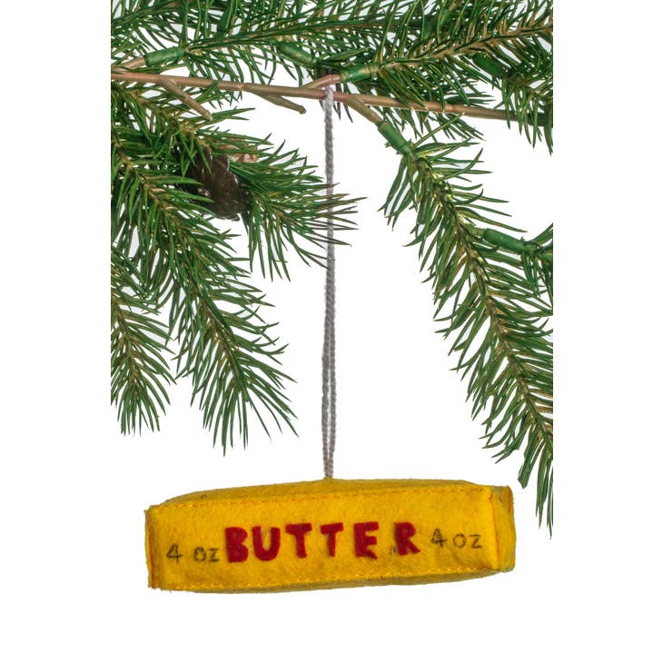 Felt Butter Ornament