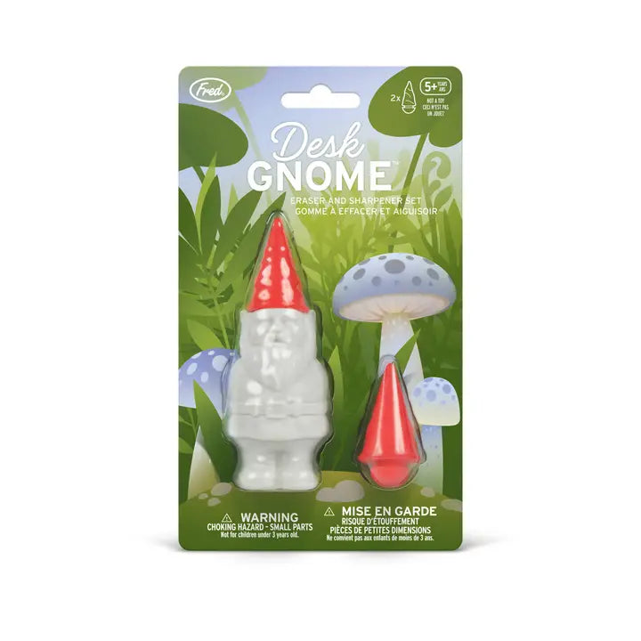 Desk Gnome Sharpener & Eraser