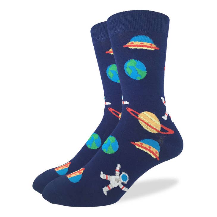 Men's Space Socks - Shoe Size 7-12