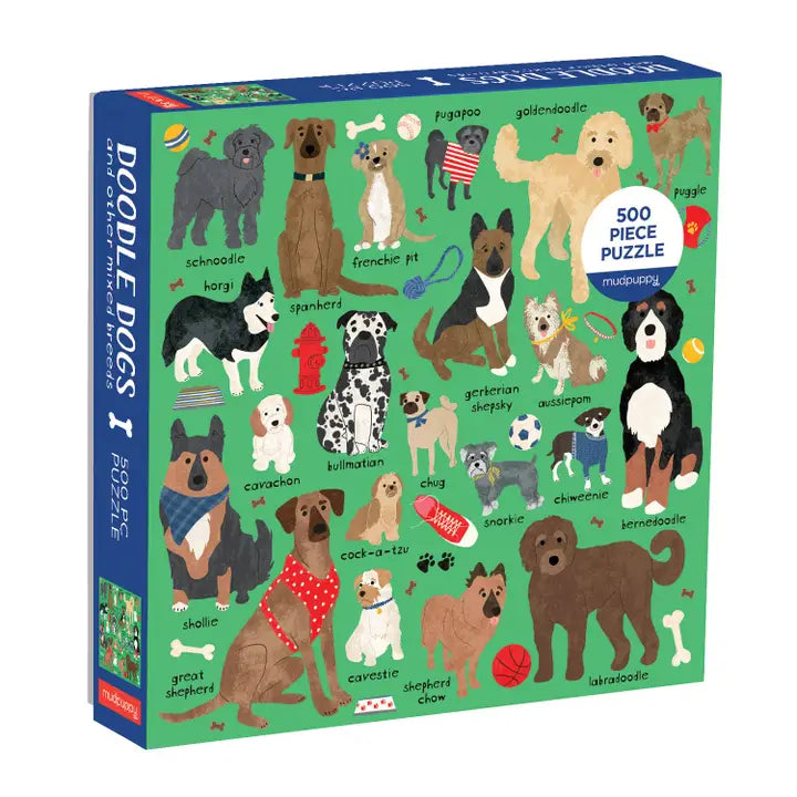Doodle Dog 500 pc Puzzle