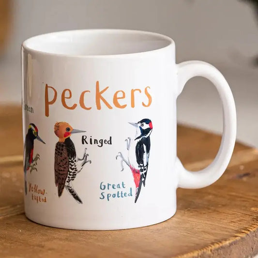 Peckers Bird Pun Mug