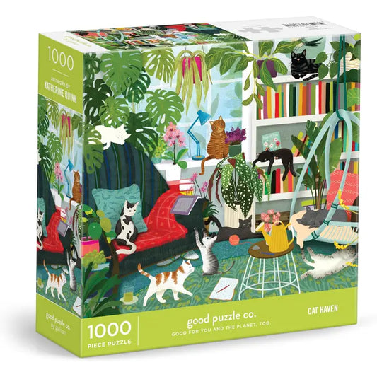 Cat Haven 1000 pc Puzzle