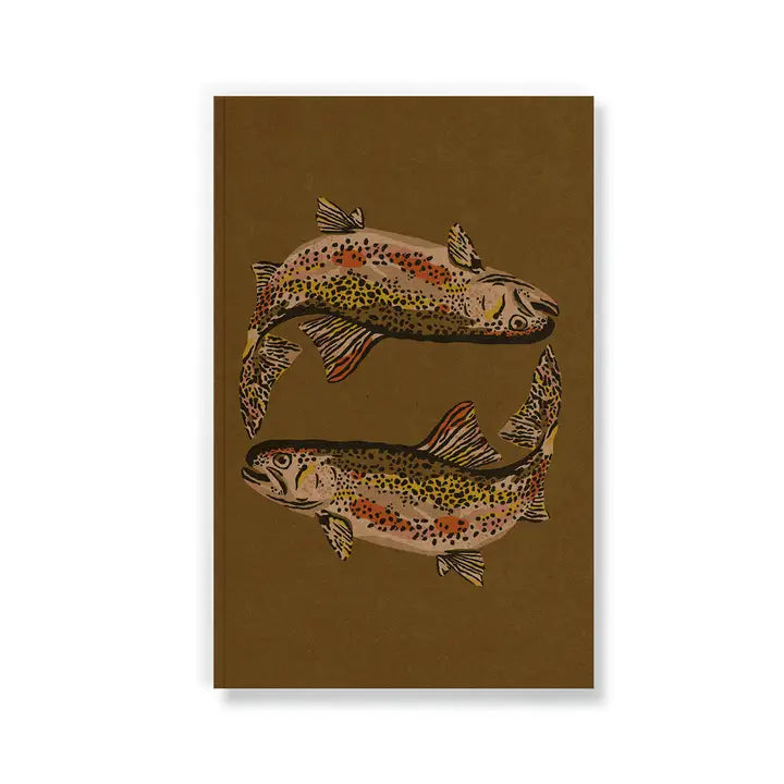 Trout Kraft Layflat Notebook