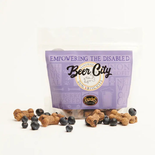 Beer City Dog Biscuits-Blueberry