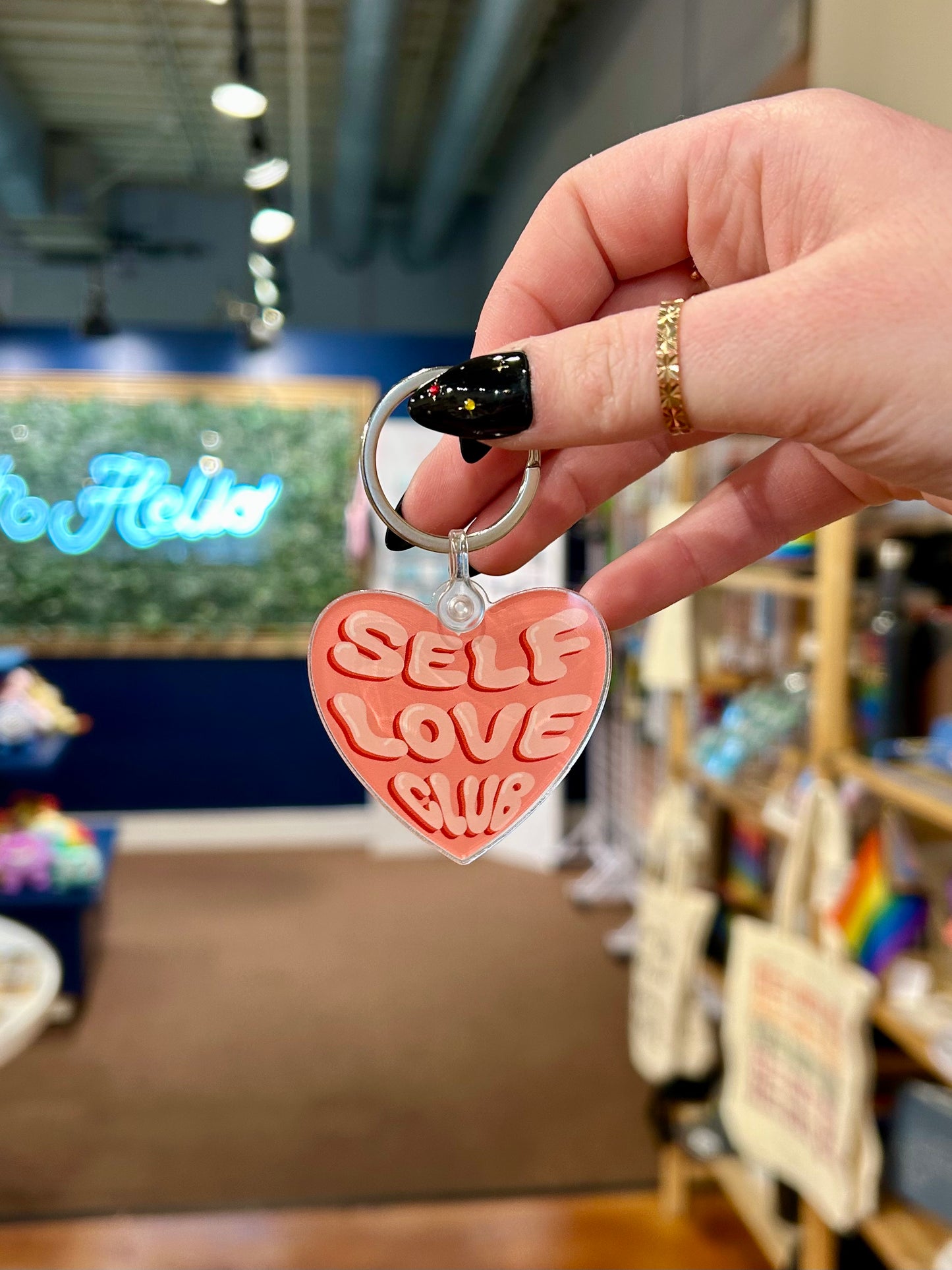 Self Love Club Keychain