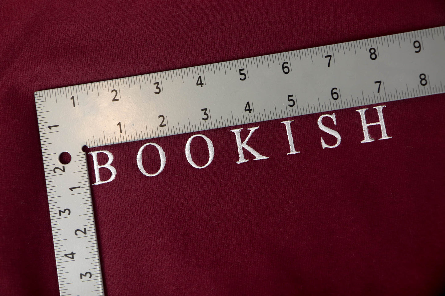 Embroidered Bookish Sweatshirt