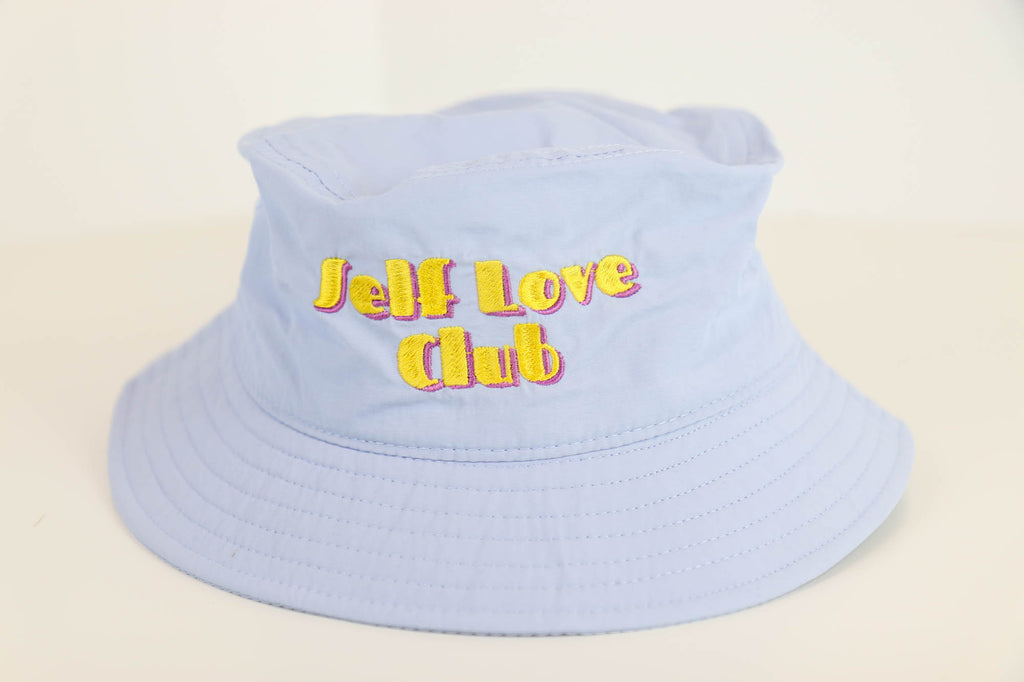 Self Love Club Embroidered Bucket Hat