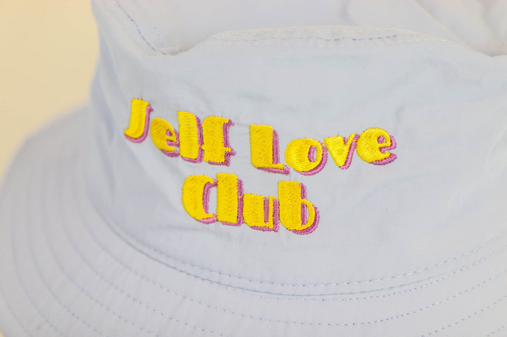 Self Love Club Embroidered Bucket Hat