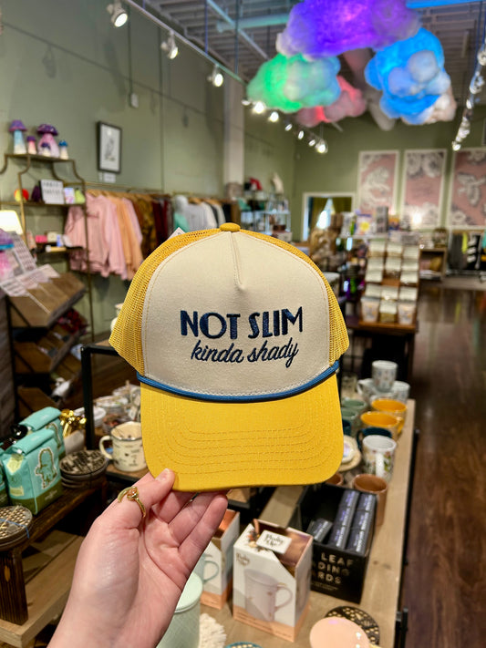 Not Slim Kinda Shady Trucker Hat